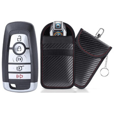 Replacement Smart Key Fob for Lincoln Aviator 2020-2023 FCC M  Protective Pouch