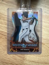 2026 Bowman Chrome Power Chords DIE-CUT INSERT PC-18 Aiva Arquette Marlins 