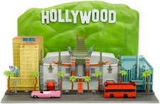 Jada Toys - Nanoscene Hollywood Rides - Walk of Fame with Hollywood Sign and 2 V
