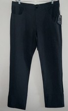 TRAVIS MATHEW GOLF OPEN TO CLOSE CHINO PANTS HEATHER BLACK CHARCOAL SZ 38x33 NWT