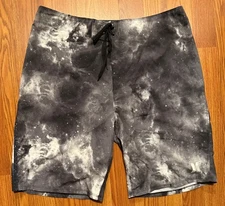 Hurley Phantom John John Florence JJF Nebula Board Shorts Mens 31 8" Swim Trunks