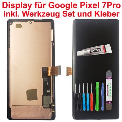 Display für Google Pixel 7 Pro GA03463-GB LCD OLED Bildschirm Inkl. Werkzeug