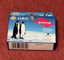   G G Black Ink Cartridge For Use With Epson Workforce New  