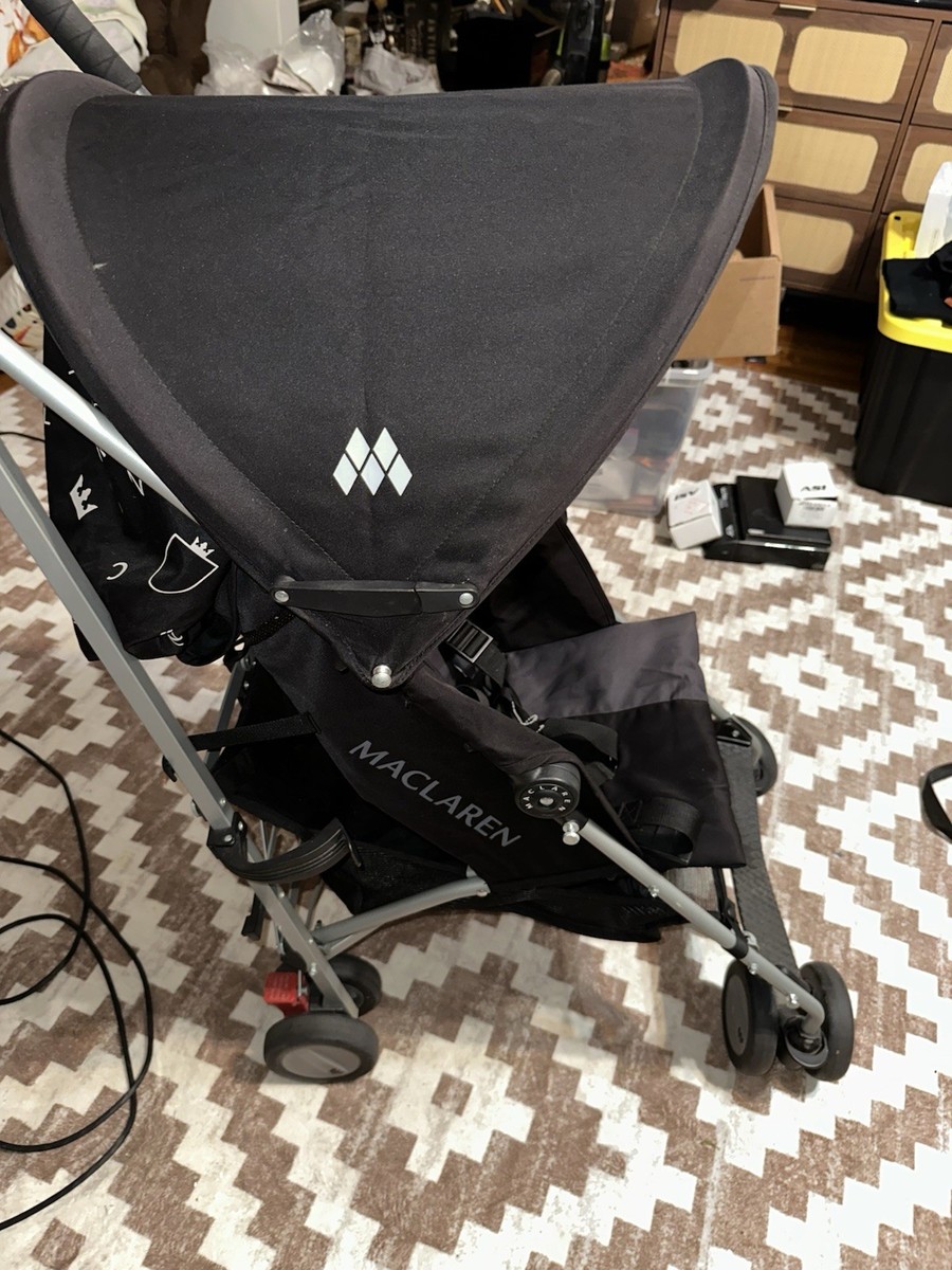 Maclaren Triumph Umbrella Stroller Black Lightweight | eBay
