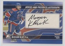 2013-14 ITG Heroes and Prospects Auto Morgan Klimchuk #A-MK Auto 2d8