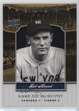 2008 Upper Deck Yankee Stadium Legacy Bob Meusel #YSL332 2k3