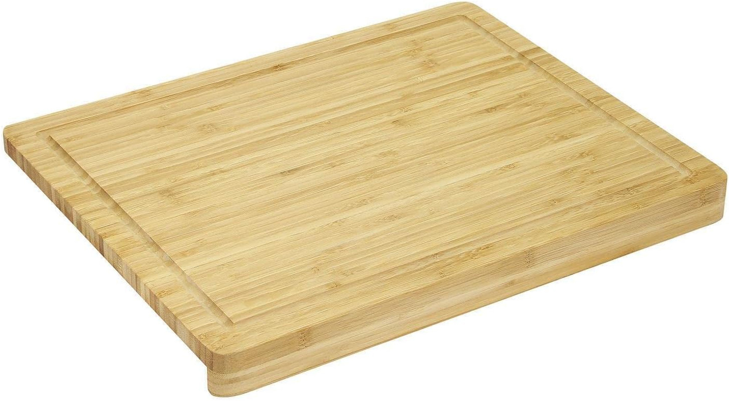 Tagliere Professionale Bambù 45x35x3,5 cm | Alta Resistenza ai Tagli