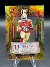 2022 GOLD STANDARD FOOTBALL TYRION DAVIS-PRICE ROOKIE AUTO /199! #163 49ERS