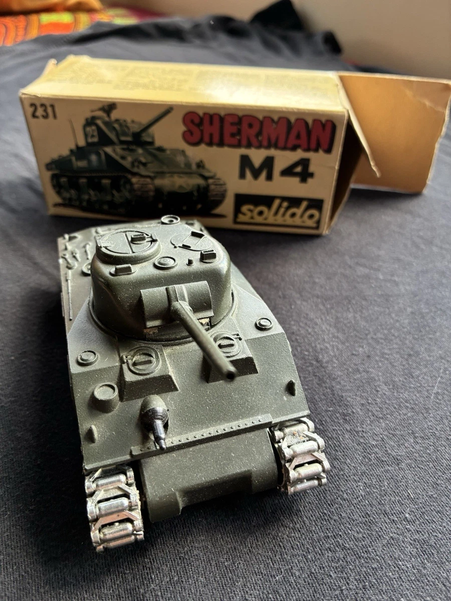 Solido Gaso Line Militaire Armée SB 1/50 - Char Tank Sherman