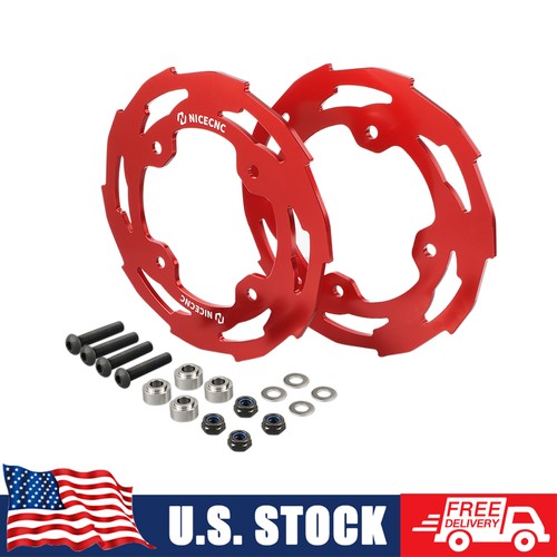 1PAIR Rear Wheel Sprocket Cover Chain Guide For YAMAHA YFZ450R YFZ 450 R 2009+ - Bild 1 von 10