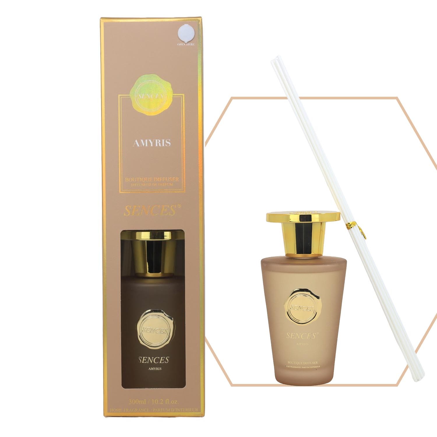 Baltus Reed Diffuser 300ml Amyris Home Fragrance Aromatherapy Air Freshener