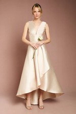 Coast Champagne A-Line Dress Womens Bridesmaids Dresses