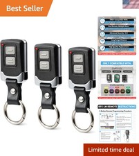 3X Mini Universal Garage Door Opener Remote for LiftMaster Chamberlain Work...