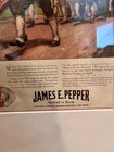 Rare James E. Pepper Distillery Advert. Framed 16x20 — photo 2