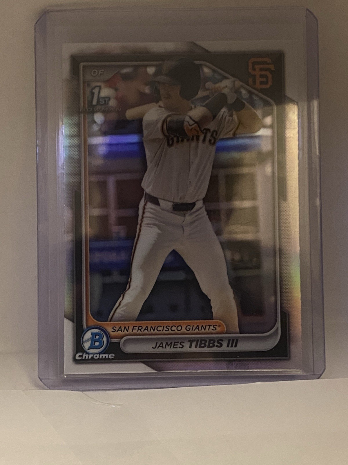 2024 Bowman Draft - Chrome James Tibbs III #BDC-40 Refractor (RC)