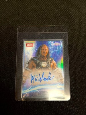 Topps Marvel Chrome 2025 Whiplash/ Mickey Rourke Base Autograph