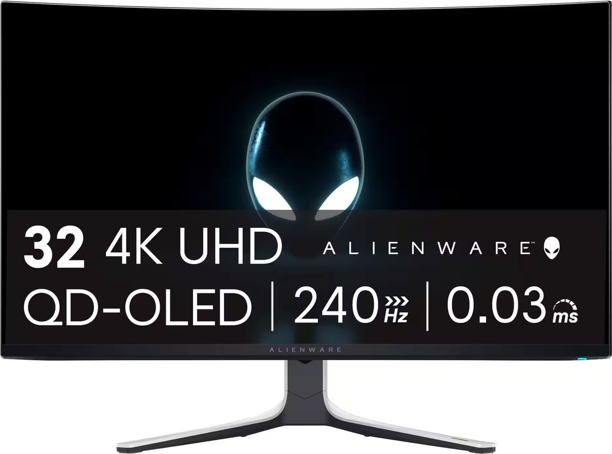 DELL 4K QD-OLED 240Hz有機EL AW3225Q Alienware 32 4K QD-OLED Gaming Monitor - AW3225QF | Dell USA
