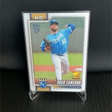 Topps 2025 Series 2 #491 Noah Cameron Rookie Kansas City Royals Baseball Card. rookie card picture