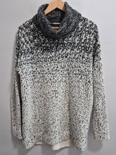 Athleta Ombre Turtleneck Wool Cashmere Sweater Size Medium