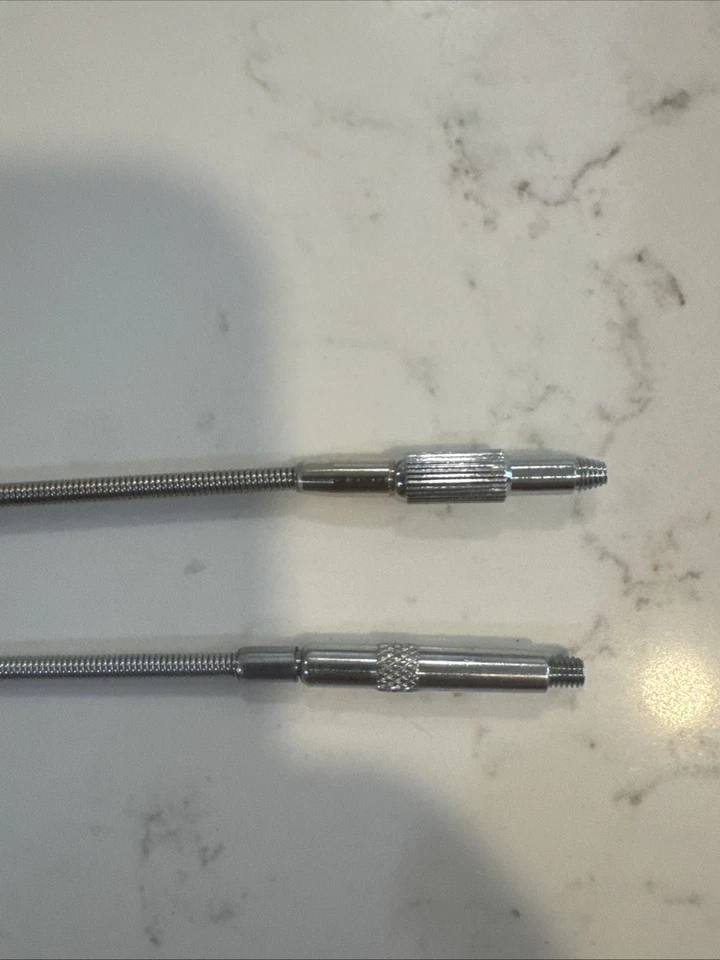 2-SHUTTER RELEASE CABLE , 8” long, 1 with lock,other Without Lock - Image 3 of 4