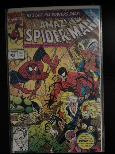 The Amazing Spider-Man #343 (Marvel Comics January 1991)