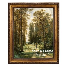 11x14 Vintage Gold Picture Frame, Ornate Victorian Frames for Gallery Wall or...