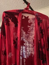 Frederick s Of Hollywood Silk Robe NWT One Size