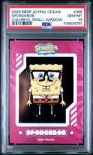 2024 WONDERCARD SPONGEBOB SQUAREPANTS TREASURE SERIES-JOYFUL OCEAN 005 SPONGEBOB