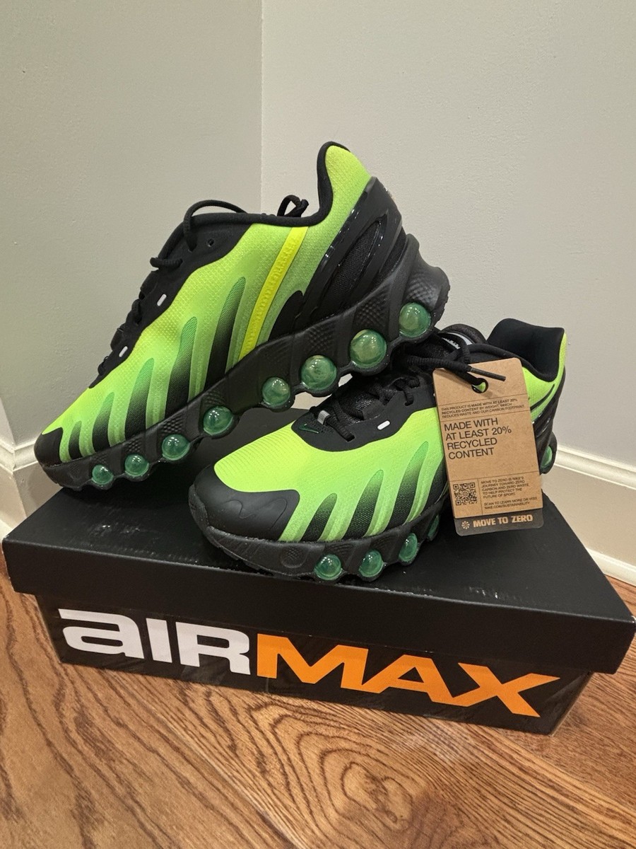 Nike Air Max DN8 Black/Green Strike-Volt Sneakers HQ4681 010 Sz 12