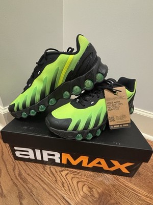 Nike Air Max DN8 Black/Green Strike-Volt Sneakers HQ4681 010 Sz 12