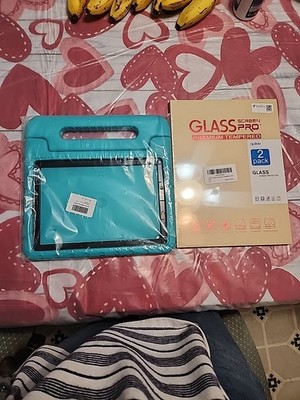 iPad 9th Generation Case By LTROF And Tempered Glass By APIKER