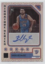 2023-24 Panini Donruss Signature Series Vasilije Micic #SS-MIC Auto 0d7t