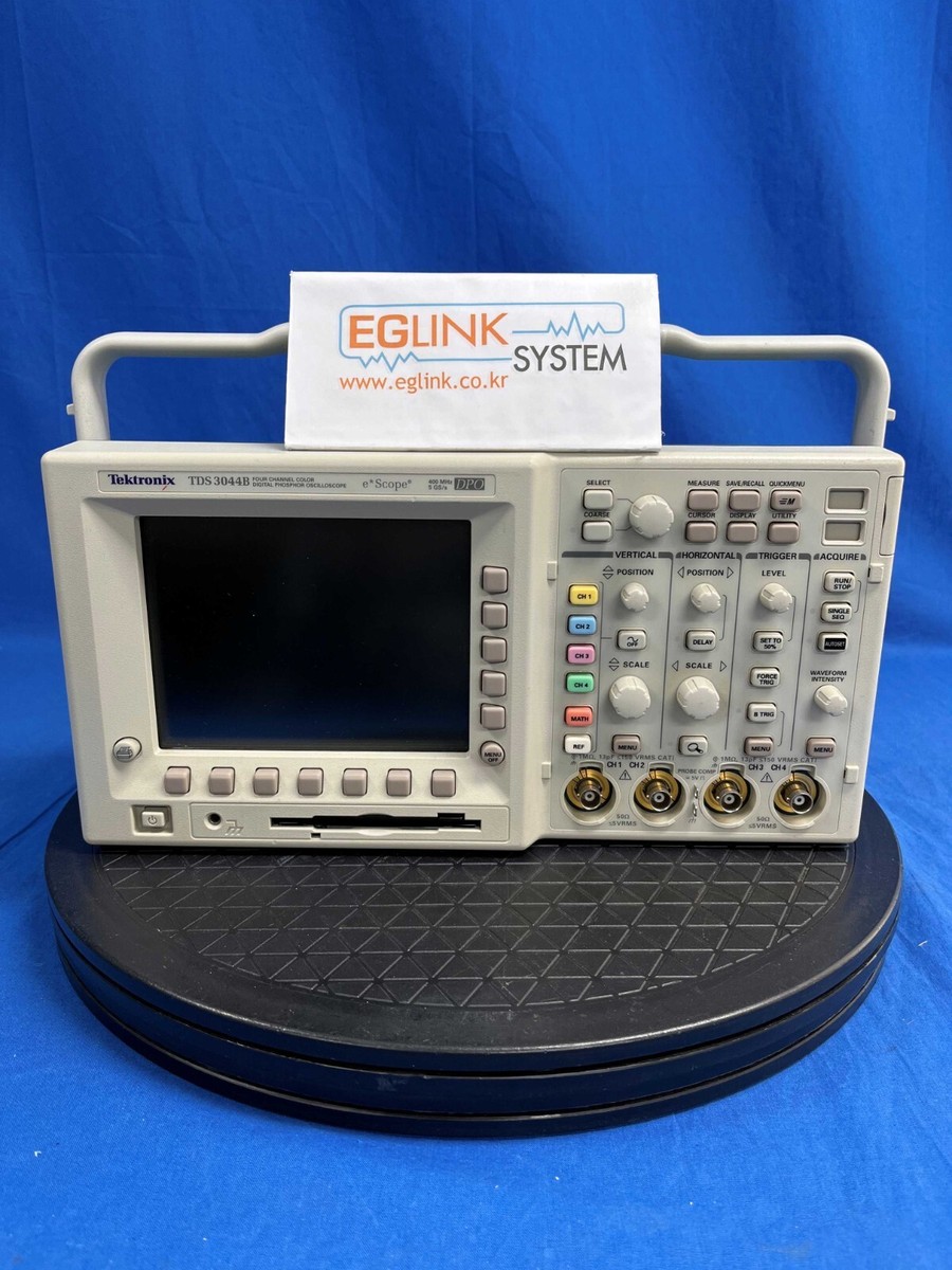Tektronix TDS3044B Oscilloscope Digital 4ch, 400MHz Bandwidth 5GS