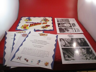 Buena Vista Home Video Promo Press Kit Mailer Sonic The Hedgehog Double Dragon