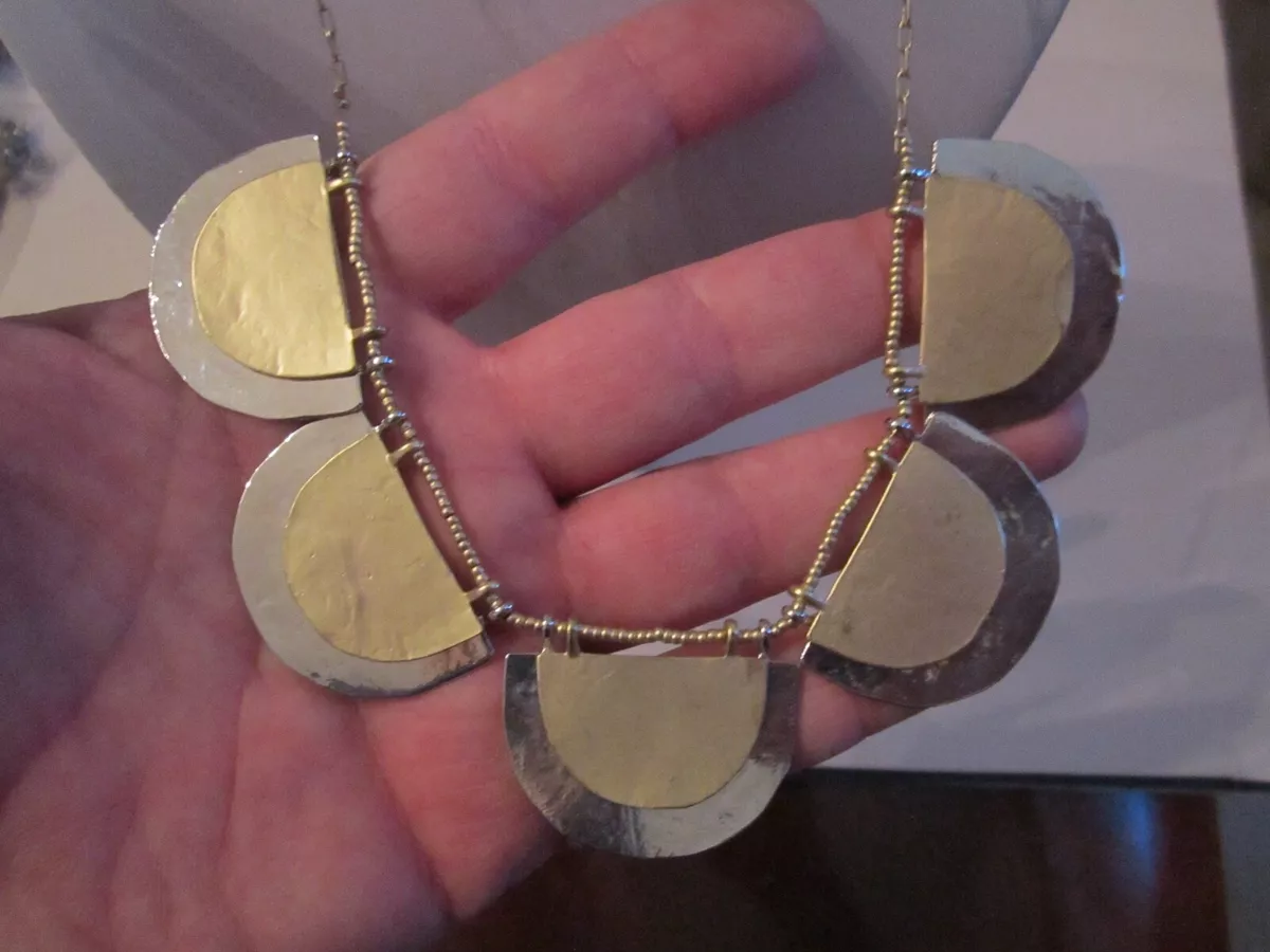 LOFT TWO TONE NECKLACE NICE BOX SSC eBay