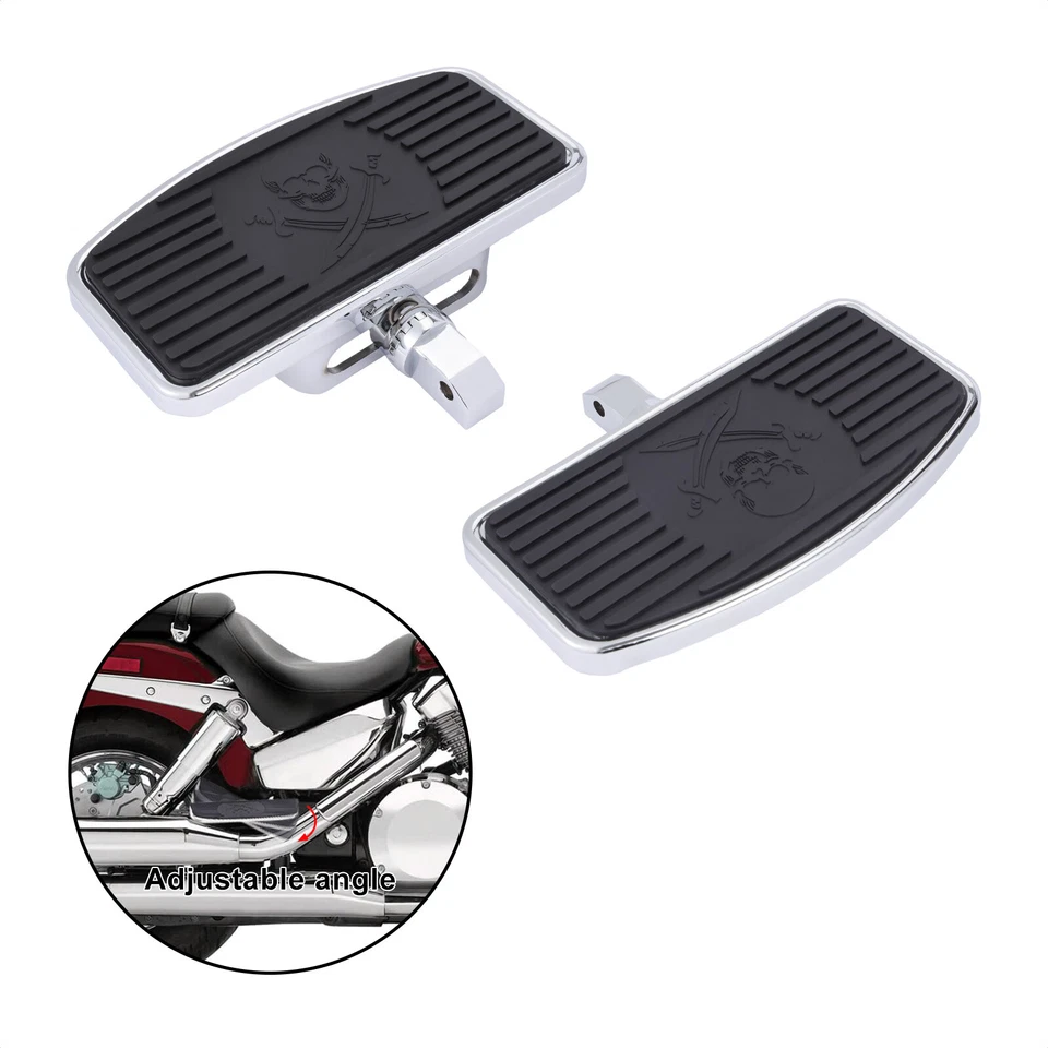 Rear Floorboard Footpeg Footrest for Honda VTX1300 VTX1800 Steed 400600cVT400 - Изображение 3 из 4