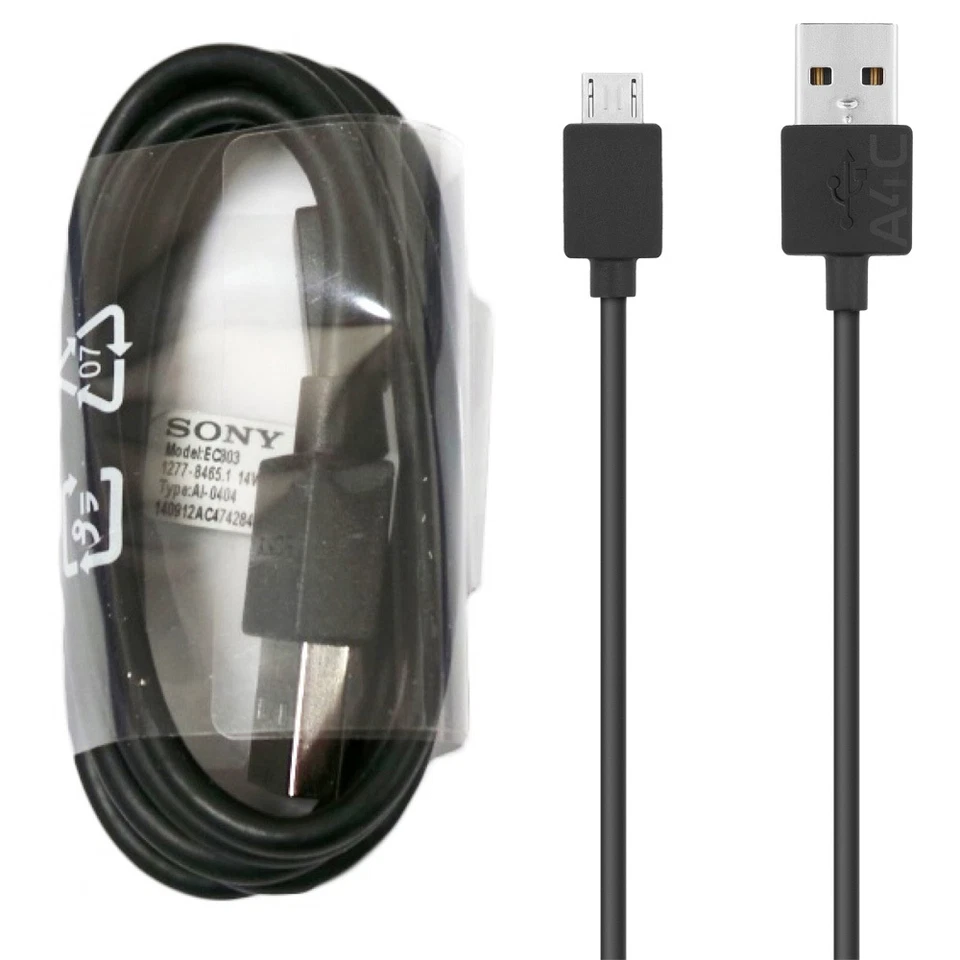 Micro USB Car Charger For Xperia Z5 Compact Z2 Z3+ Sony EC803+AN400 Genuine - Image 2 of 4