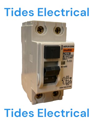 Merlin Gerin RCCB 63 Amp 100mA zweipolig RCD 63A RMG631002
