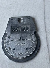 VINTAGE KASTAR SPARK PLUG GAP TOOL - MADE IN USA  (t29)
