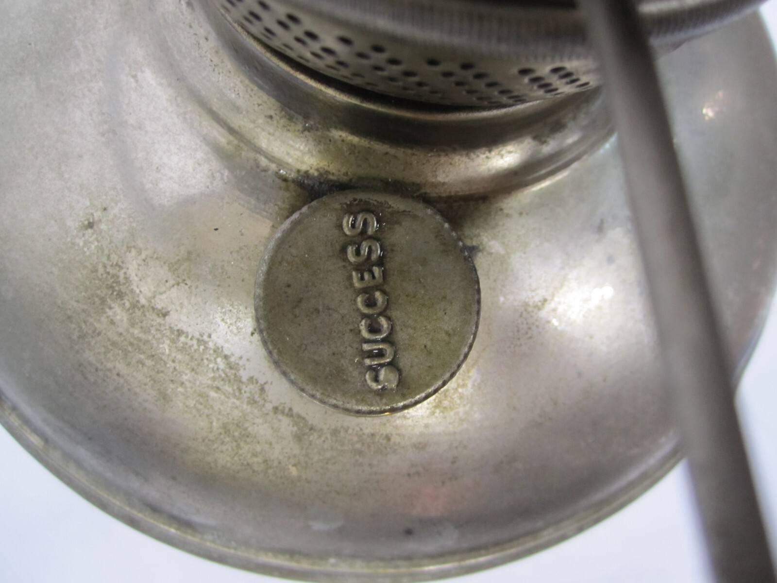 Antique Vtg Pittsburgh PLB&G Pilabrasgo Success Oil Lamp Light Base