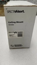System Sensor SPECTRAlert SC24115W Ceiling Mount White 115 Candela Strobe NEW