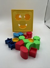 Vintage Playskool Form Fitter Shape Sorter Blocks Ages 1 to 5 Educational