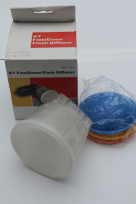 KT FlexiDome Flash Diffuser KT-D4 für Canon 580 EX II, 550 EX, Nissin 622