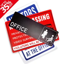 Anley Custom Plastic PVC Signs Personalized Sign