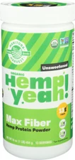 Manitoba Harvest Hemp Yeah Organic Max Fiber Protein Powder Unsweetened 16 oz.