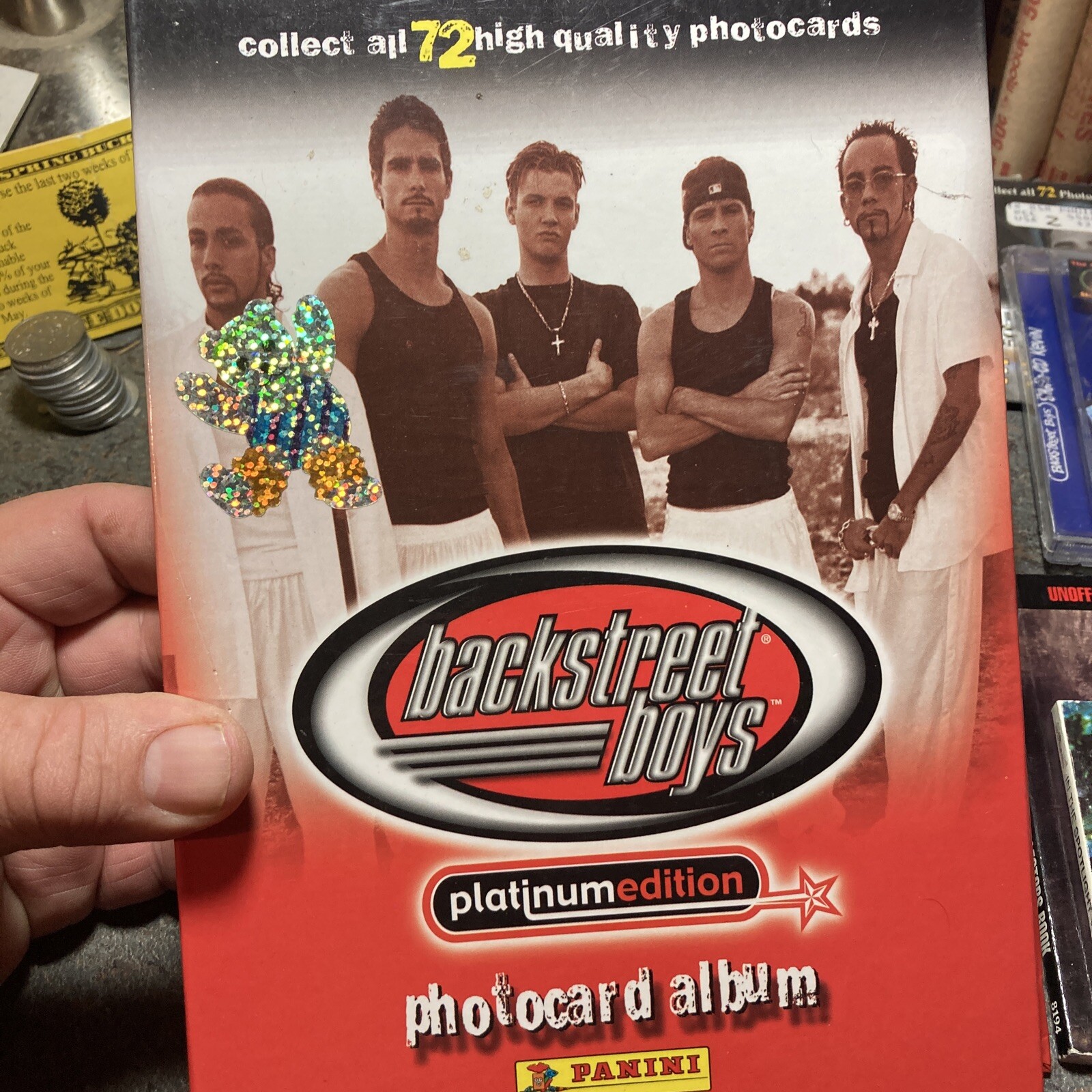 BACKSTREET BOYS Platinum Edition Panini Full Photocards Official Album box lot - Picture 2 of 17