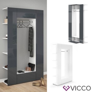 Flurgarderobe metall schwarz