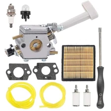 Carburetor Kit For Ryobi BP42 185 MPH 510 Gas Backpack Leaf Blower