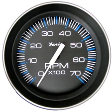 Faria Beede Instruments 33005 Coral 4" Tachometer 7000 Rpm All Outboard