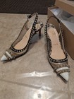 WORN ONCE RV$945 Christian Louboutin Manovra PVC spike heels 37 6.5 — photo 7